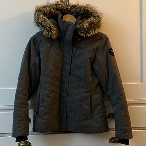 Obermeyer Tuscany II Gray Ski Jacket